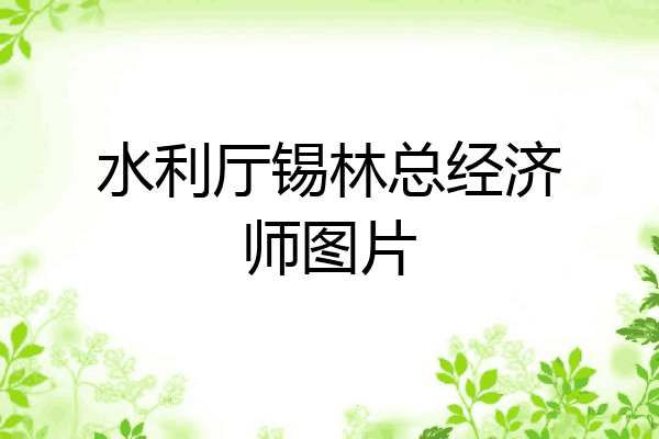 水利厅锡林总经济师图片