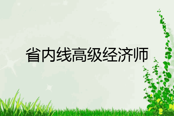 省内线高级经济师