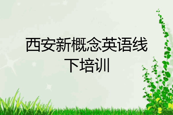 西安新概念英语线下培训