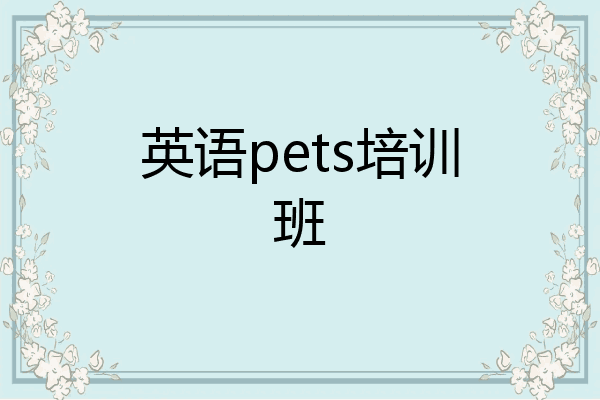 英语pets培训班