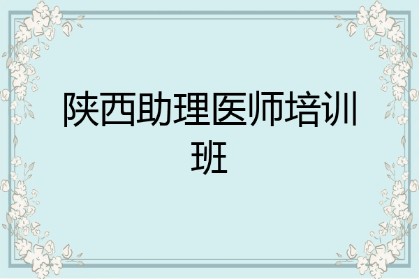 陕西助理医师培训班