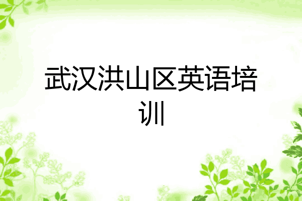 武汉洪山区英语培训