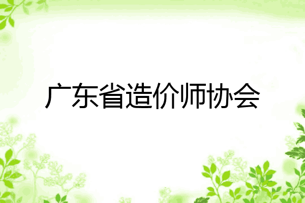 广东省造价师协会