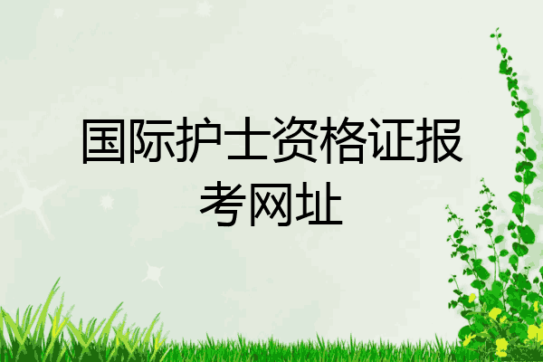 国际护士资格证报考网址