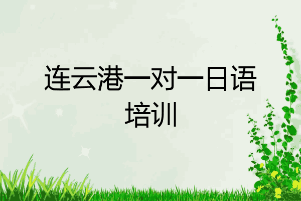 连云港一对一日语培训
