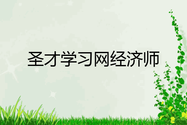 圣才学习网经济师