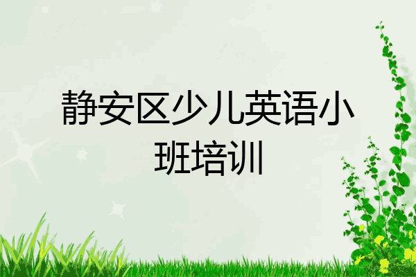静安区少儿英语小班培训