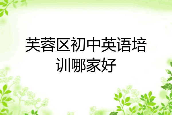 芙蓉区初中英语培训哪家好