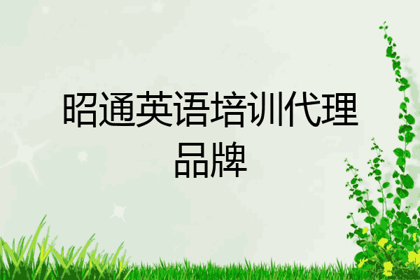 昭通英语培训代理品牌
