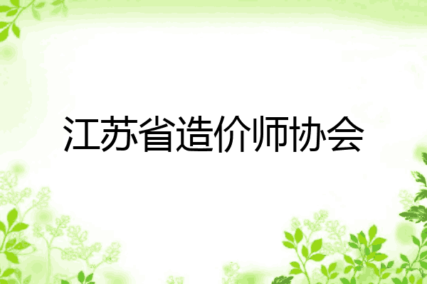 江苏省造价师协会