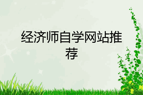 经济师自学网站推荐