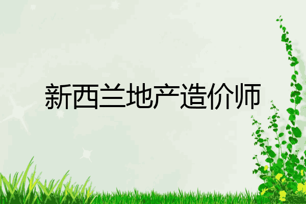 新西兰地产造价师