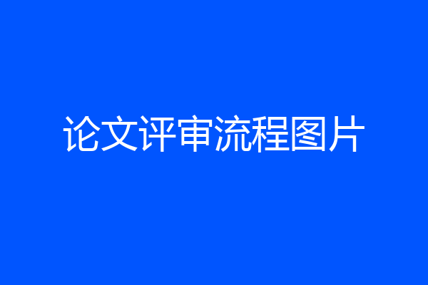 论文评审流程图片