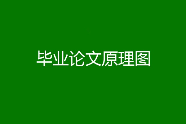 毕业论文原理图
