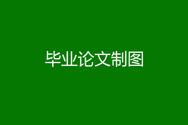 毕业论文制图