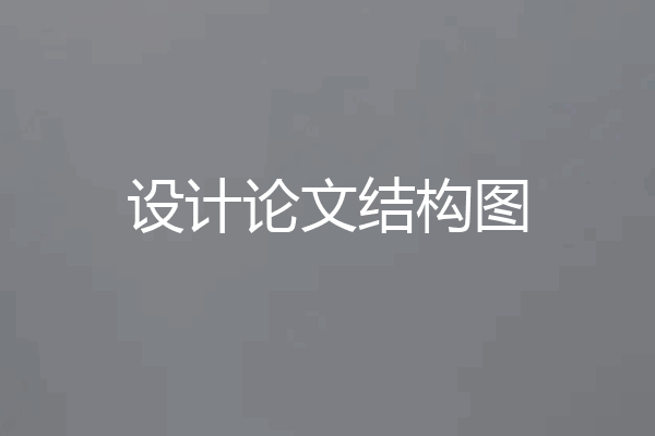 设计论文结构图